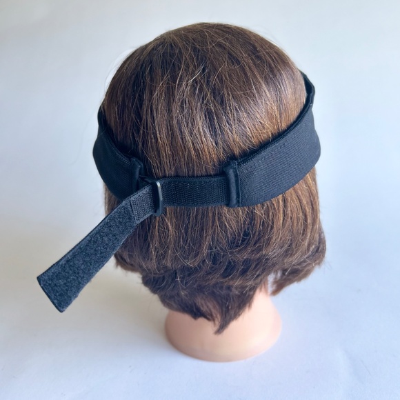 New 110 One Ten Flexfit Tech Black Polyester Adjustable Strap Cap One Size - Picture 5 of 9